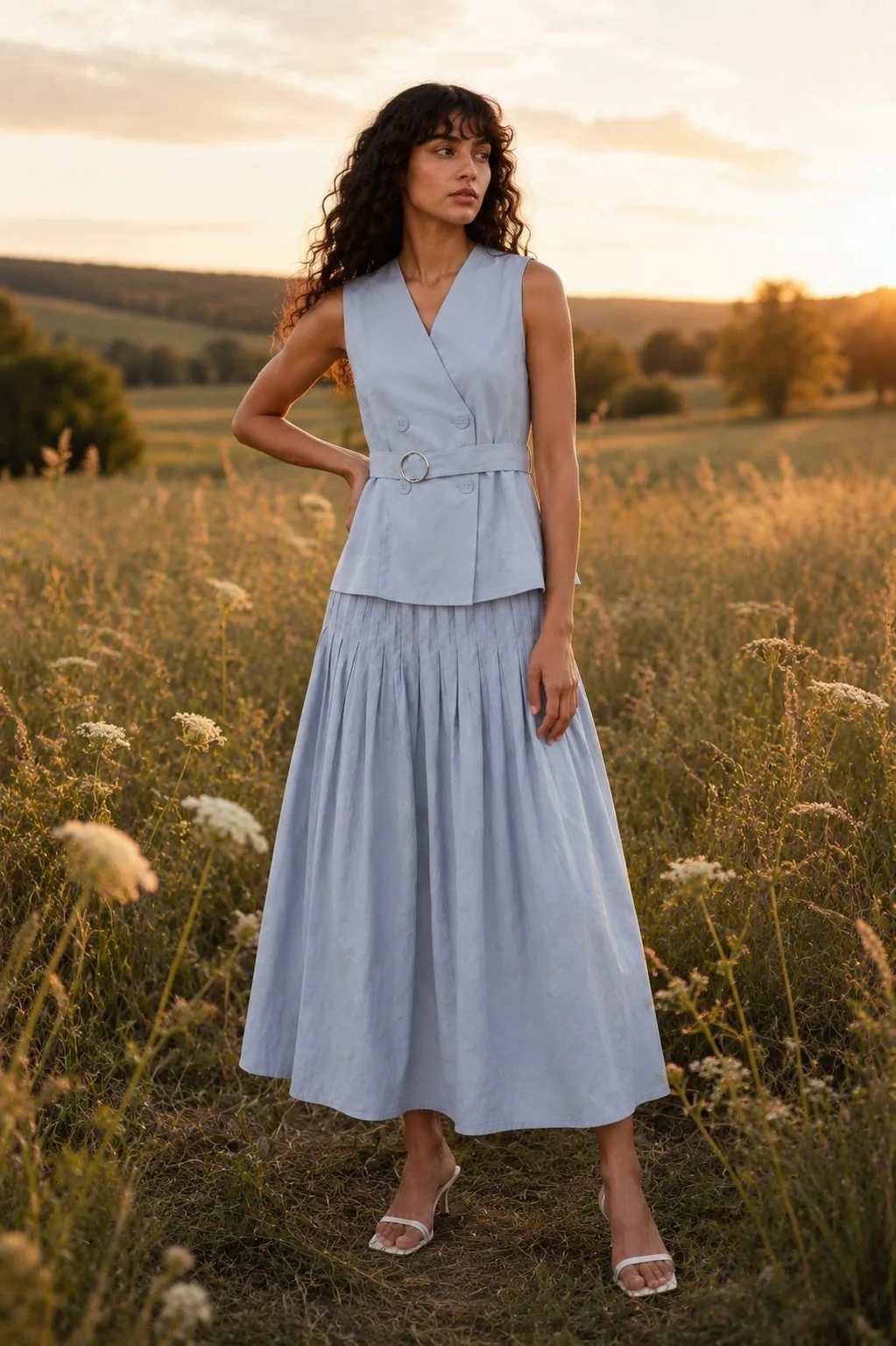 Ivory — Light Blue