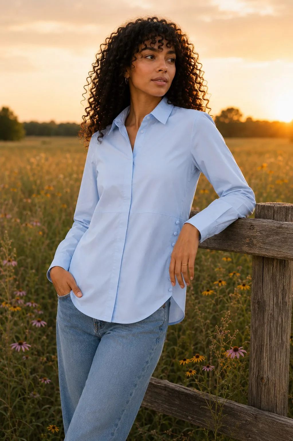 Prairie Shirt — Blue